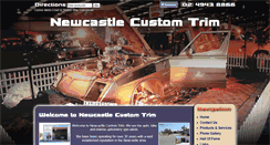Desktop Screenshot of newcastlecustomtrim.com.au